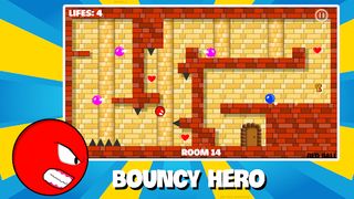 Red Hero Ball vs Green King - Screenshot 2