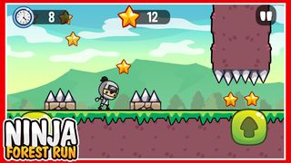Ninja Forest Run Adventures - Screenshot 1