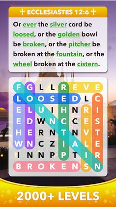 Word Search: Bible Word Games - Screenshot 3