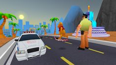 Winnie the Poo City Run - Screenshot 2