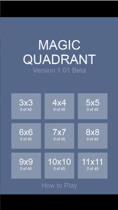 Magic Quadrant - Screenshot 1