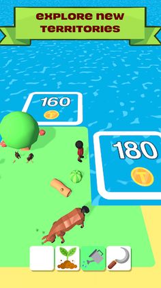 Stickman Farmer Island Game - Screenshot 2