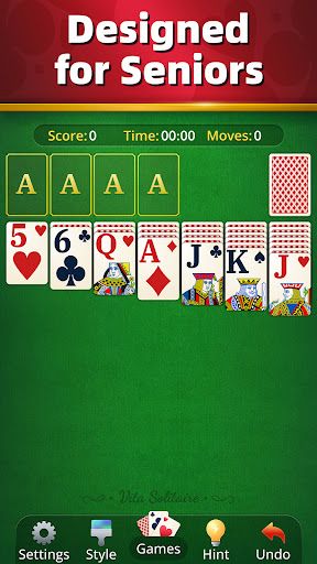 Vita Solitaire for Seniors - Screenshot 2