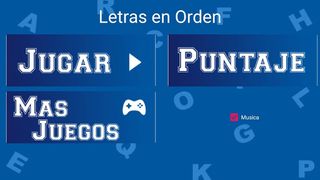 Letras en Orden - Screenshot 1