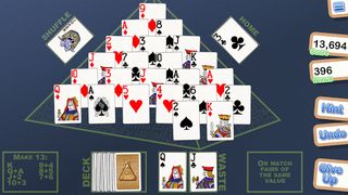 Crystal Pyramid Solitaire - Screenshot 1