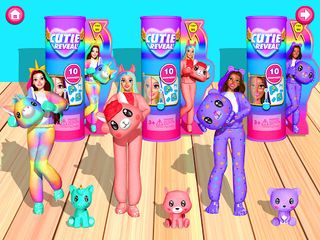 Cutie Reveal Doll Unbox Games - Screenshot 3