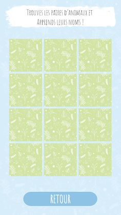 Mémory des animaux de la forêt - Screenshot 2