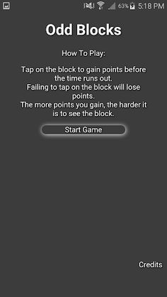 Odd Blocks - Screenshot 1