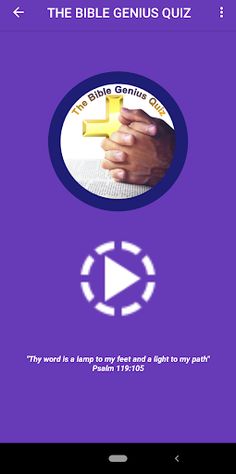 The Bible Genius Quiz - Screenshot 1