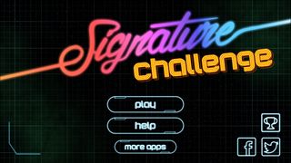 Signature Challenge - Screenshot 1