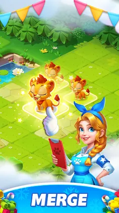 Fantasy Merge Zoo - Screenshot 1