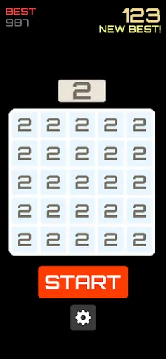2048 Falling Numbers - Screenshot 1