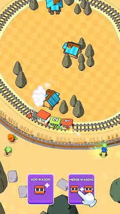 Merge Train Battle - Screenshot 1