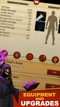 Infinite Dungeons: Clicker RPG - Screenshot 3