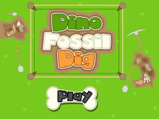 Dino Fossil Dig - Jurassic Adv - Screenshot 1