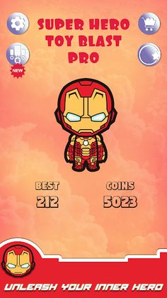 Super Hero Toy Blast Pro - Screenshot 1