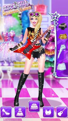 Rock Star Makeover - Screenshot 2