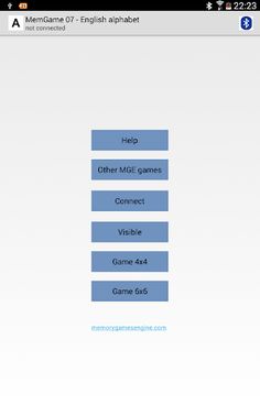MemGame 07 - English alphabet - Screenshot 4