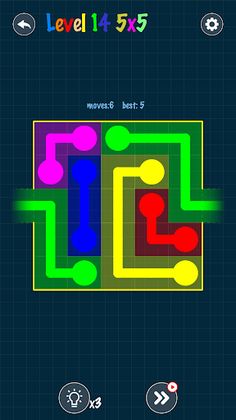 Dot Line Color Warp - Screenshot 1