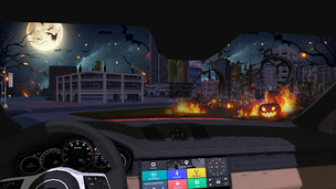 Halloween Drive Zone Mania - Screenshot 3