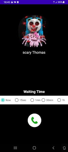 fake call scary thomas prank - Screenshot 2
