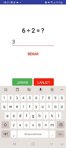 Kuis Matematika Dasar - Screenshot 4