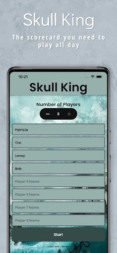 Skull King Scorekeeper - Screenshot 1