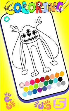 Garten Of BanBan 5 Coloring - Screenshot 3