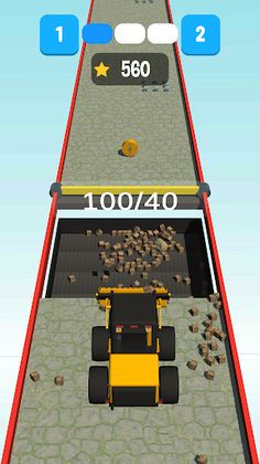 Collect Stones with Skid Loade - Screenshot 3