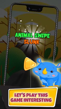 Animal Swipe Slunk - Screenshot 1