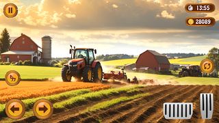 Tractor Farming Driving Games - Screenshot 1