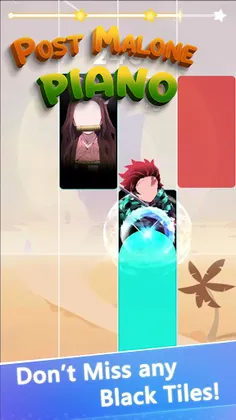 Post Malone Piano Tiles - Screenshot 3