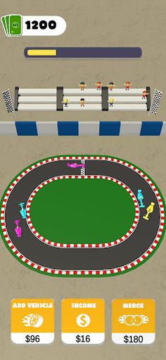 Racing Clicker Idle 3D - Screenshot 3