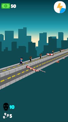 Justice Run - Screenshot 1
