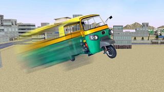 Desert Rickshaw Fly Simulator - Screenshot 2