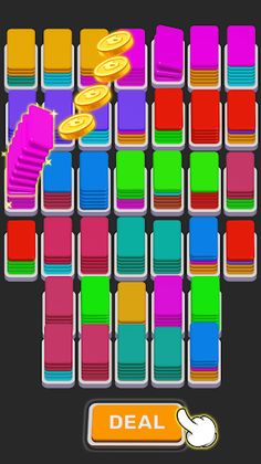 Card Sort Puzzle Shuffle Sort - Screenshot 3