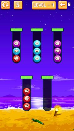 Emoji Sort: Color Puzzle Game - Screenshot 3