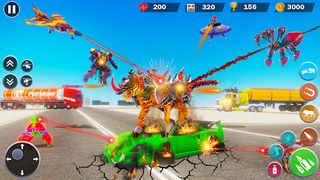 Oil Tanker Robot Transform War - Screenshot 1