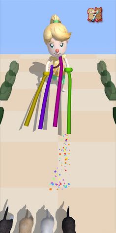 Tangle Dog 3D - puzzle game - Screenshot 4