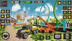 Roller Coaster Builder Game - Screenshot 3
