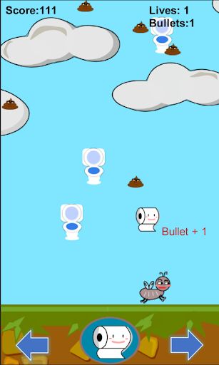 Poop Fly - Screenshot 2