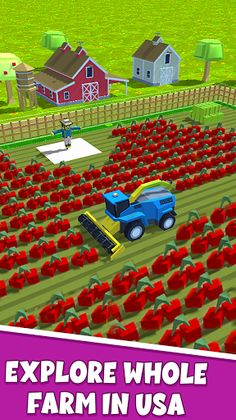 Farming.io - 3D Harvester Game - Screenshot 4