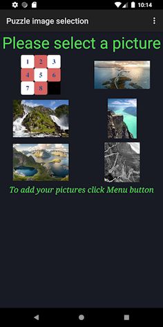 Photo puzzle game - Screenshot 1