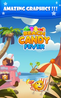Beach Candy:Match 3 Adventure - Screenshot 1