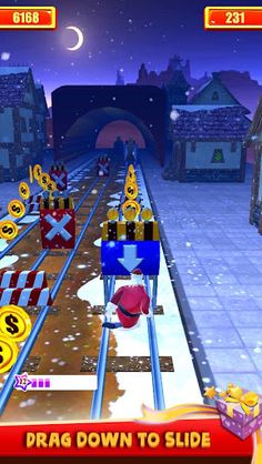 Santa Xmas Runner - Screenshot 2