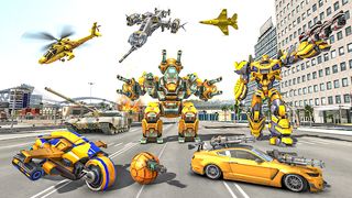 Flying Robot Transform Game - Screenshot 1