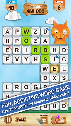 Words with Foxy - Screenshot 1