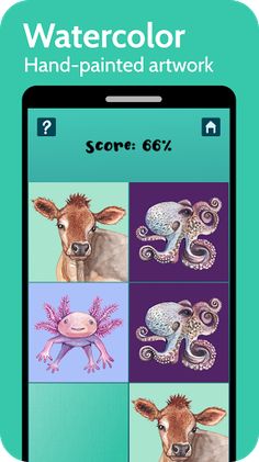 Animal Memory Match - Brain Ga - Screenshot 3