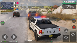 Police Jeep Driving: Cop Games - Screenshot 1