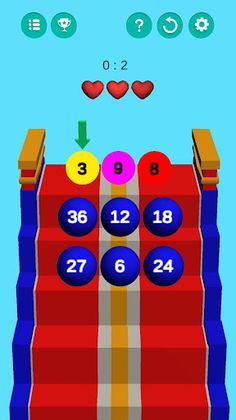 BubbleDivider - numbers divisi - Screenshot 2